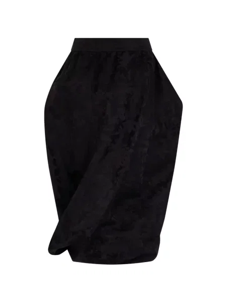 Fustă Uma Wang asimetrică drapată negru