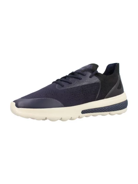 Sneakerși Geox albastru