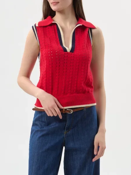 Топ Barbara Alvisi червоний