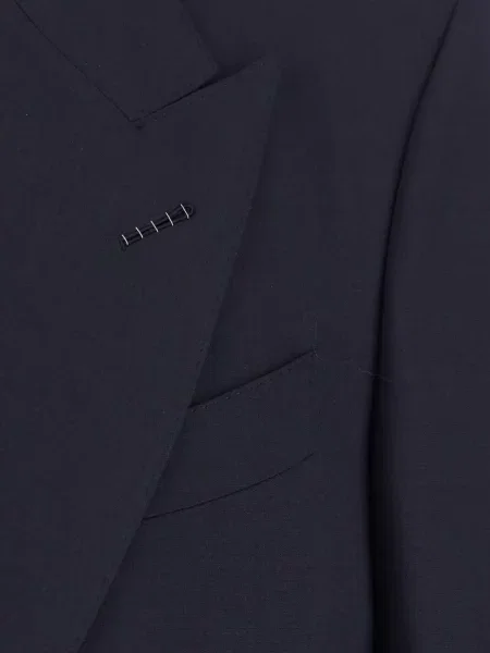 Costum Tom Ford cu rever albastru