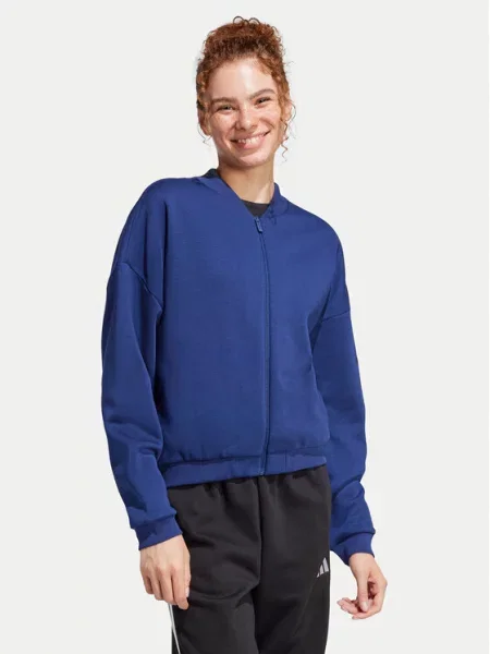 Adidas Džemperis Essentials Contemporary Logo Tamsiai mėlyna