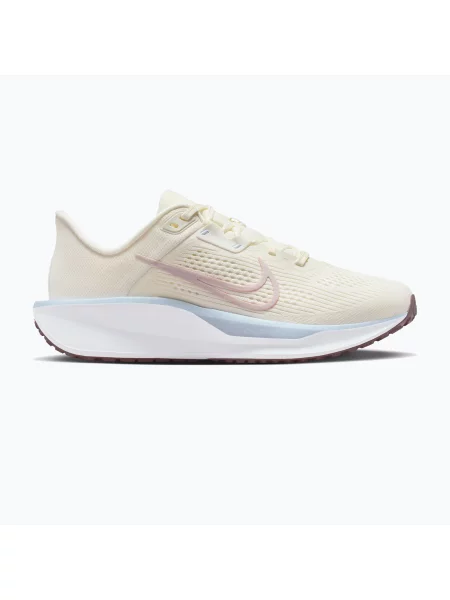 Női futócipő Nike Quest 6 sail/hydrogen blue/tattoo/particle rose. Méret: 40 EU bézs