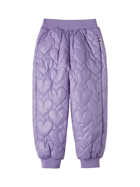 Mini Rodini nohavice detské fialová