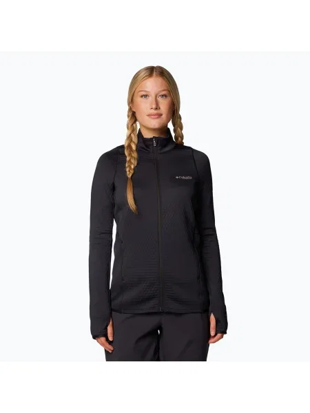 Дамски суитшърт Columbia Crystal Leaf Omni-Heat black черно