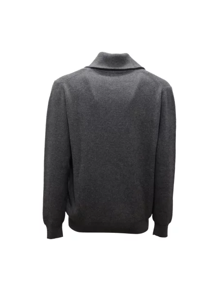 Sweter Paolo Pecora wełniany szary