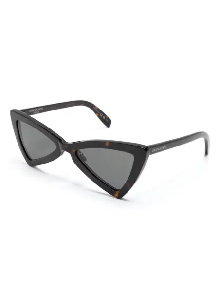 Sluneční brýle Saint Laurent Eyewear hnědé