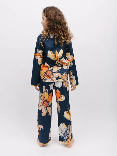 Дитяча Піжама CYBERJAMMIES Cosmo бавовна/модал синій