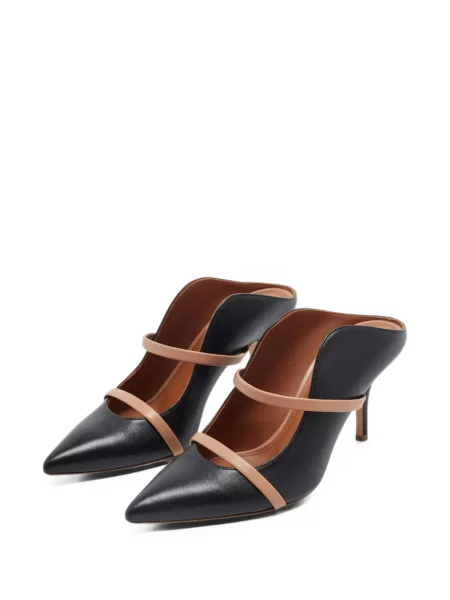 Papuci tip mules Malone Souliers din piele negru