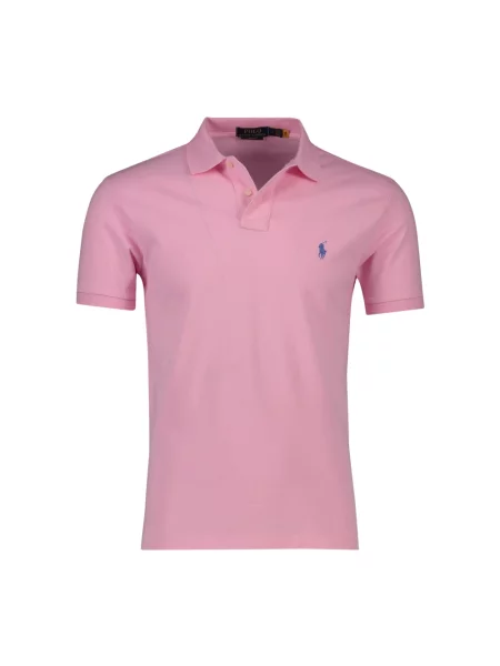 Koszulka polo Polo Ralph Lauren z krótkim rękawem różowa