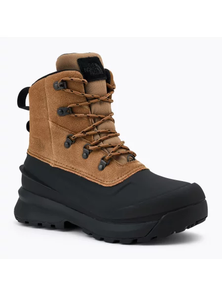Śniegowce The North Face Chilkat V Lace WP utility brown/black czarne