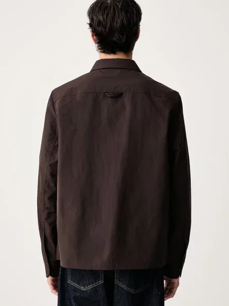 Fred Perry koszula brązowa
