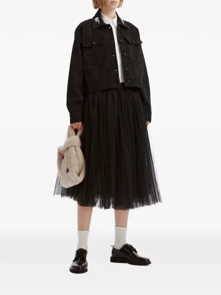 Geantă shopper Simone Rocha din piele de oaie