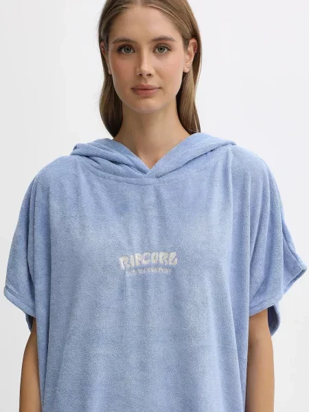 Ponczo Rip Curl Classic Surf Hooded blue niebieskie