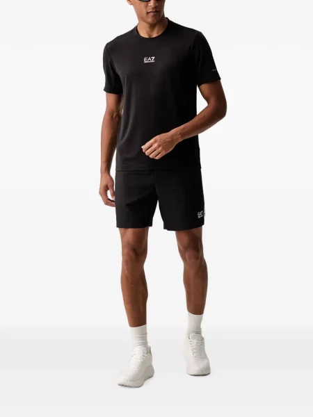 Μπλούζα Ea7 Emporio Armani με σχέδιο μαύρο