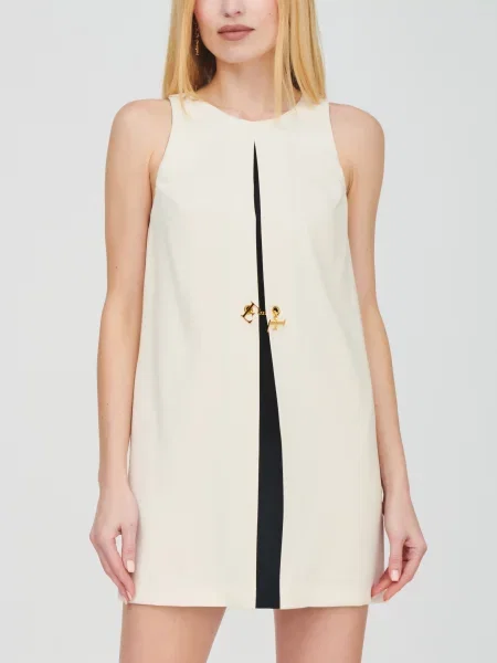 Сукня Elisabetta Franchi бежева