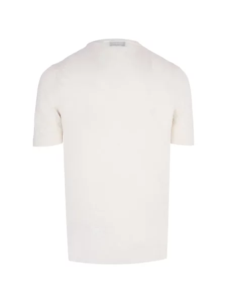 Tricou Gran Sasso cu decolteu rotund alb