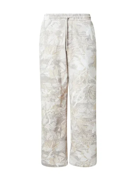 HOLLISTER Kalhoty šedá / režná bílá