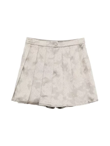 Spódnica-szorty Emporio Armani w kwiatki szare