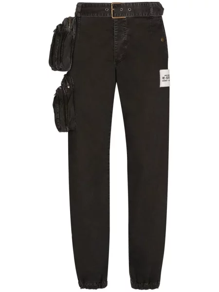 Pantaloni cargo Dolce & Gabbana negru