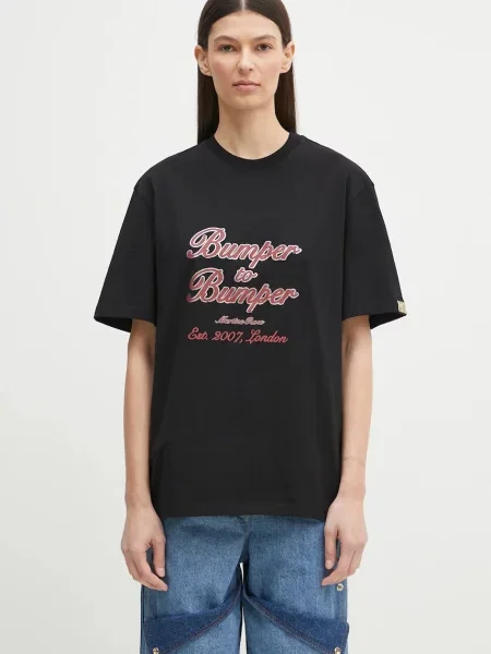 Футболка Martine Rose Classic з принтом чорний