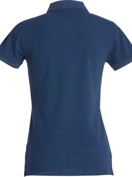Clique Stretch Premium Polo – Wysokiej jakości polo z – Blue niebieska