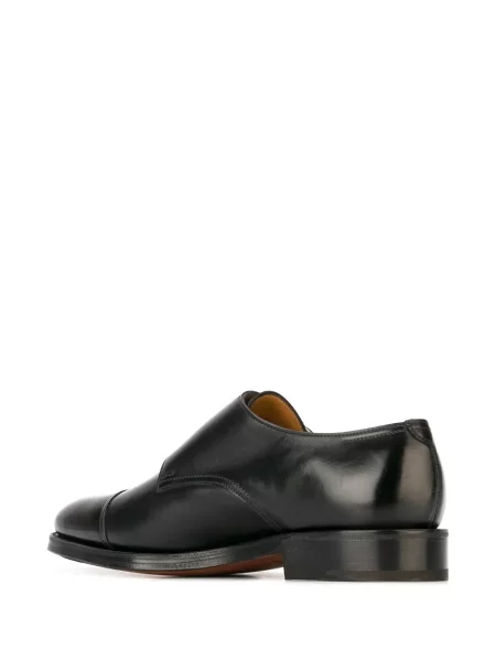 Pantofi monk John Lobb negru