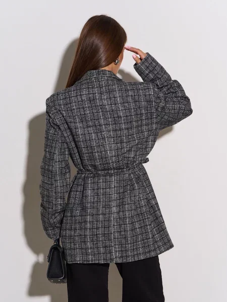 Вовняний Піджак ISSA Plus сірий