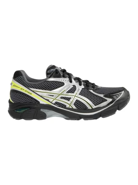 Sneakers Asics Black/ Lime Zest EUR 39 czarne