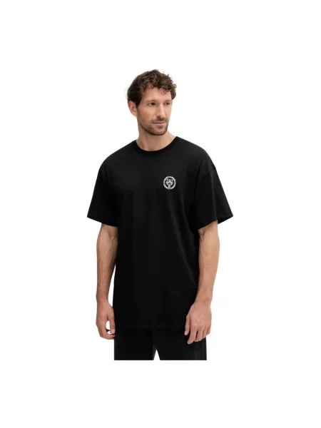PLEIN SPORT t-shirt z nadrukiem PAEC czarny