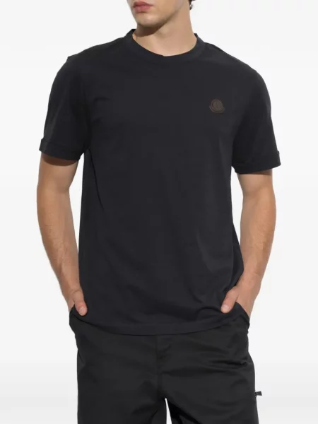 Tricou Moncler cu autograf negru