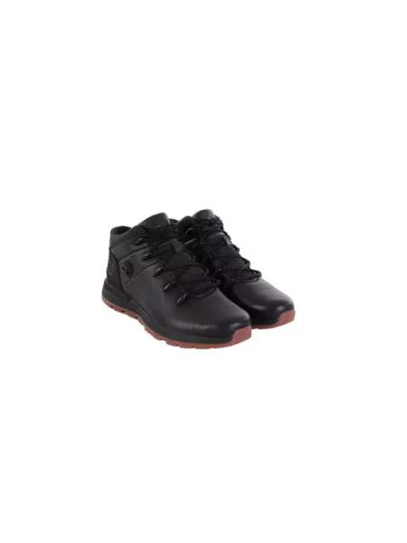 Botki Timberland skórzane czarne