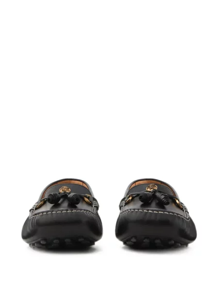 Pantofi loafer Versace din piele negru