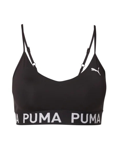 PUMA Sutien sport Move / alb negru