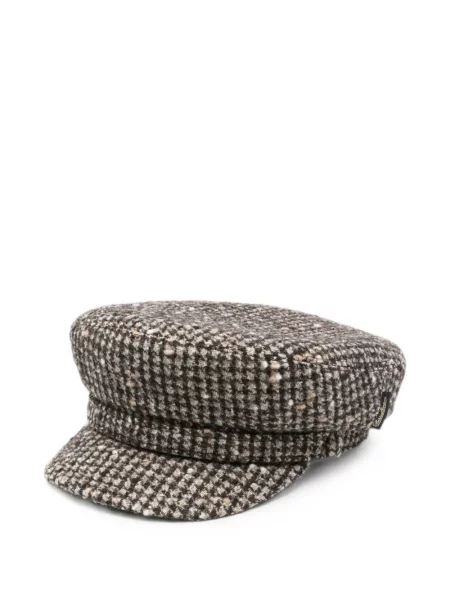 Czapka dziecięca Borsalino brązowa