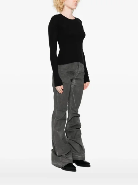 Top Rick Owens lung negru