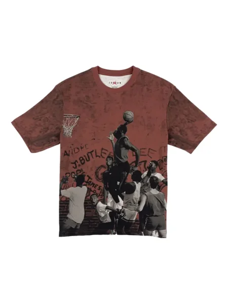 Tricou Jordan cu imagine roșu