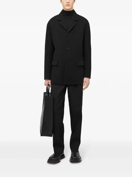 Marynarka Jil Sander wełniana czarna