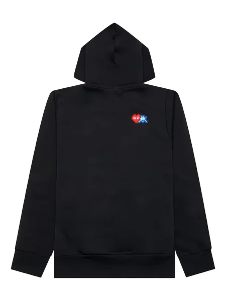 Hanorac cu glugă Comme Des Garcons Play negru