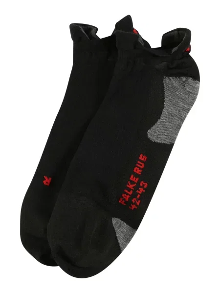FALKE Șosete sport gri amestecat / roșu negru
