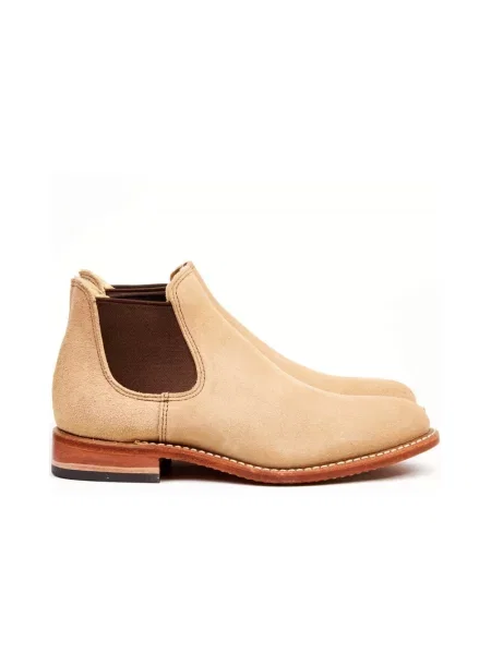Sztyblety Red Wing Shoes skórzane beżowe