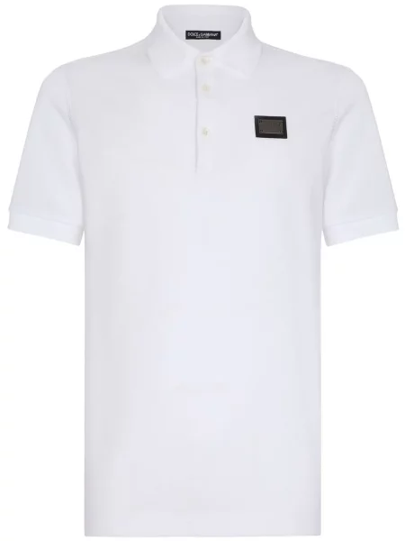 Polo Dolce & Gabbana alb