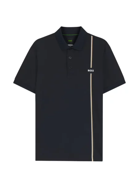 Scurt tricou polo Boss albastru
