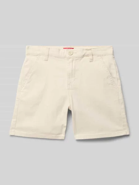 Szorty o kroju relaxed fit z detalem z logo Levi's beżowe