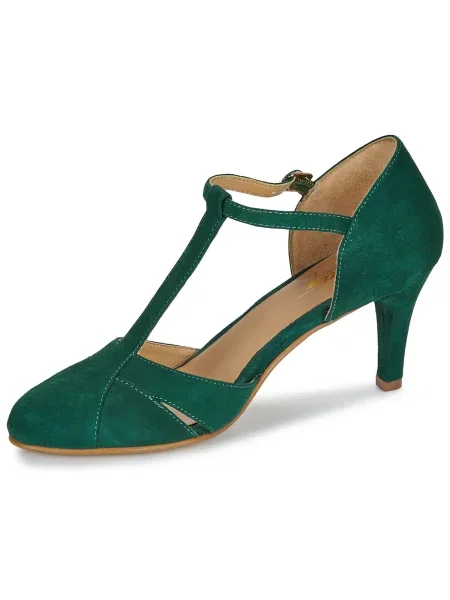 Pantofi Betty London verde