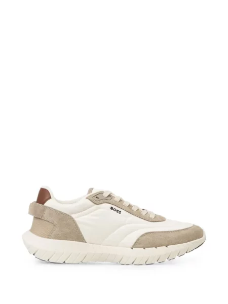Pantofi alergare Boss cu imagine alergare alb
