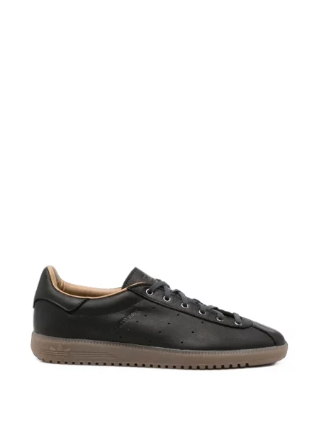 Sneakerși Adidas din piele negru