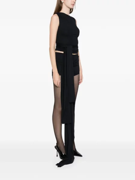 Top Axel 113 drapat negru