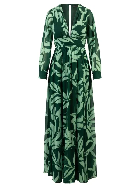 Kraimod Rochie de seară închis verde