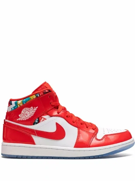 Sneakerși Jordan Air Jordan 1 roșu