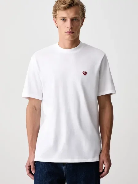 Carhartt WIP Small Heart T-Shirt biała